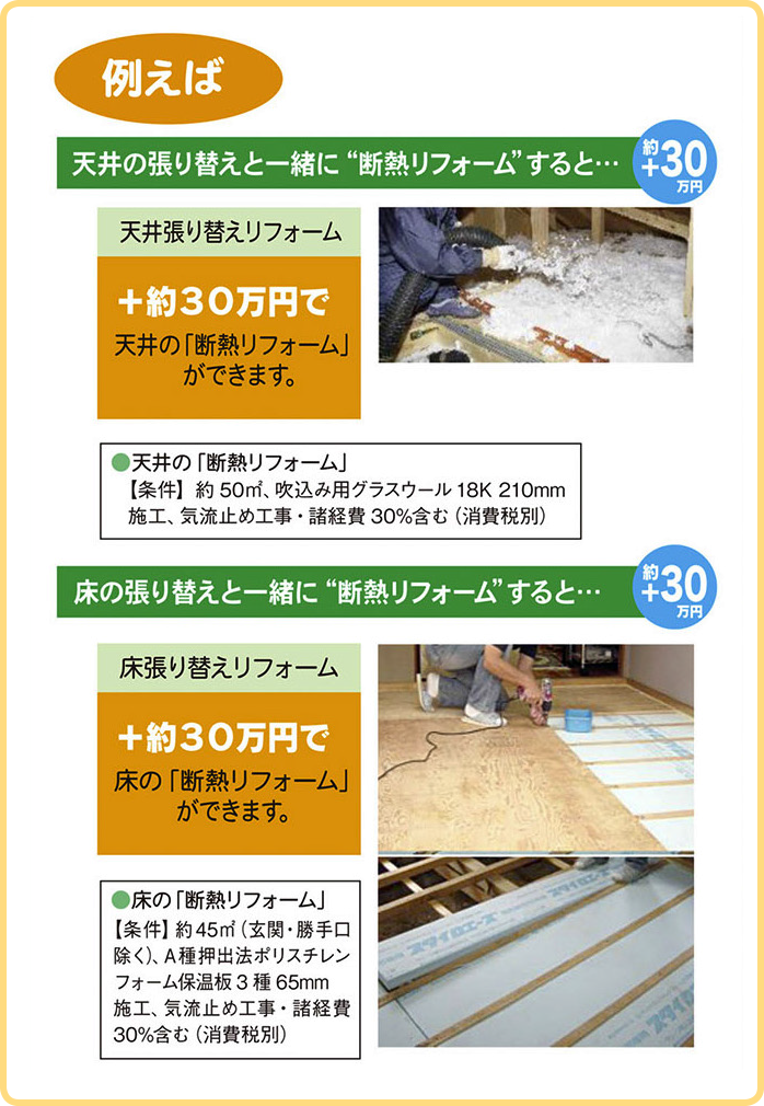 リフォーム時に